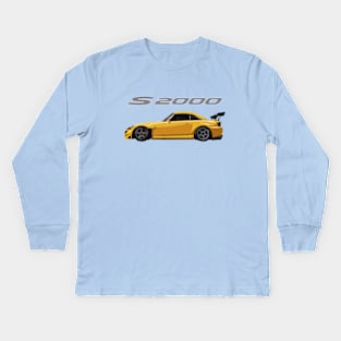 Rio Yellow s2000 Kids Long Sleeve T-Shirt